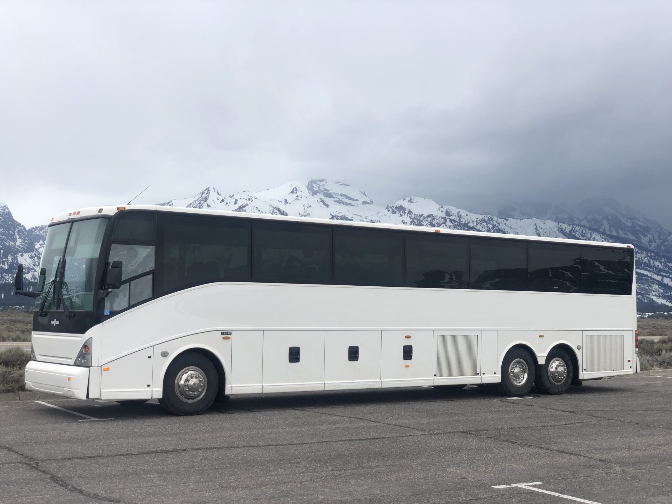 VanHool 55 passenger bus